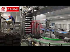 Brot Hamburger Brot/Toast Produktionslinie, Proofing, Routing, Mischen, Backen, Depanner