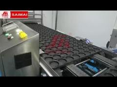 Layer Bread Produktionslinie, Formenkuchen, Cupkuchen, Mondkuchen, Kuchendepositor, Cookie Depositor,