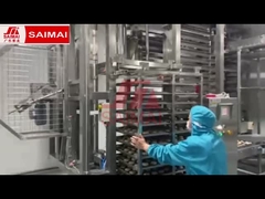 Tray Trolley, Bäckerei Brot Produktionslinie, Hamburger, Toast, Cup Cake, dänisches Brot,