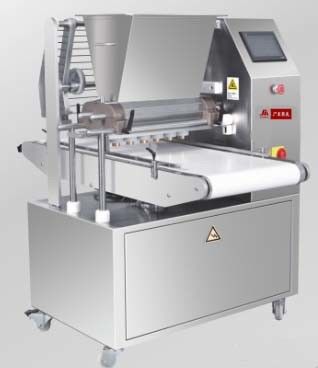 ISO 9000 220V 2.5KW Jam Injecting Sponge Cake Depositor