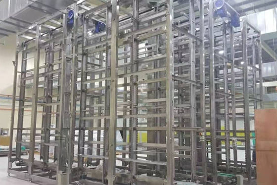 Vertical In Line Automatic Continuous Bread Dough Proofer